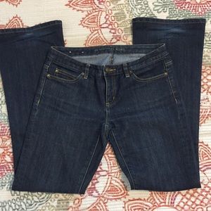 MICHAEL KORS women size 2 bootcut blue jeans